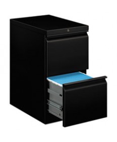 EFFICIENCIES MOBILE FILE/FILE PEDESTAL, 15W X 22.88D X 28H, BLACK