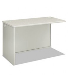 38000 Series Return Shell, 31.75w X 53.19d X 3.75h, Silver Mesh/light Gray,left