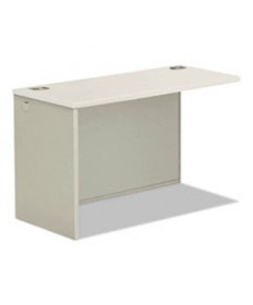 38000 Series Return Shell, 33.75w X 65d X 4.19h, Silver Mesh/light Gray, Left
