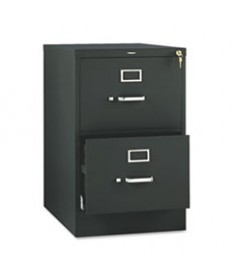 510 SERIES TWO-DRAWER FULL-SUSPENSION FILE, LEGAL, 18.25W X 25D X 29H, BLACK