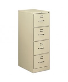 510 SERIES FOUR-DRAWER FULL-SUSPENSION FILE, LEGAL, 18.25W X 25D X 52H, PUTTY