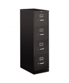 510 SERIES FOUR-DRAWER FULL-SUSPENSION FILE, LETTER, 15W X 25D X 52H, BLACK