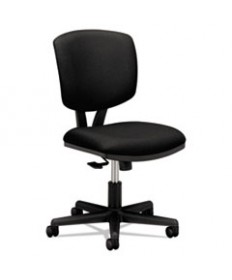 VOLT SERIES TASK CHAIR WITH SYNCHRO-TILT, SUPPORTS UP TO 250 LBS., BLACK SEAT/BLACK BACK, BLACK BASE
