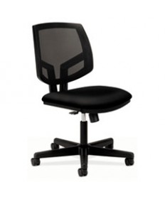 VOLT SERIES MESH BACK TASK CHAIR WITH SYNCHRO-TILT, SUPPORTS UP TO 250 LBS., BLACK SEAT/BLACK BACK, BLACK BASE