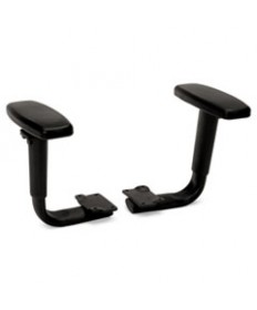 Height-Adjustable T-Arms For Volt Series Task Chairs, Black