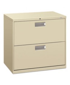 600 SERIES TWO-DRAWER LATERAL FILE, 30W X 18D X 28H, PUTTY