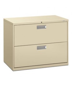 600 SERIES TWO-DRAWER LATERAL FILE, 36W X 18D X 28H, PUTTY