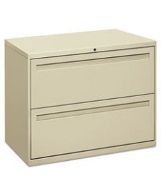 700 SERIES TWO-DRAWER LATERAL FILE, 36W X 18D X 28H, PUTTY