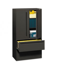 700 SERIES LATERAL FILE WITH STORAGE CABINET, 36W X 18D X 64.25H, CHARCOAL