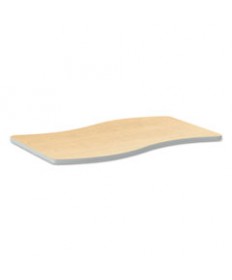 BUILD RIBBON SHAPE TABLE TOP, 54W X 30D, NATURAL MAPLE