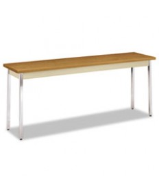 Utility Table, Rectangular, 72w X 18d X 29h, Harvest/putty