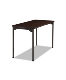 Indestructables Too 1200 Series Resin Personal Folding Table, 30 X 20, Charcoal