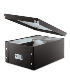 Media Storage Box, Holds 120 Slim/60 Standard Cases