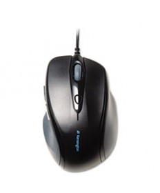 PRO FIT WIRED FULL-SIZE MOUSE, USB 2.0, RIGHT HAND USE, BLACK