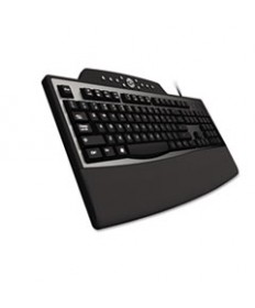 Pro Fit Comfort Keyboard, Internet/media Keys, Wired, Black