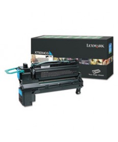 X792X4CG RETURN PROGRAM EXTRA HIGH-YIELD TONER, 20,000 PAGE-YIELD, CYAN