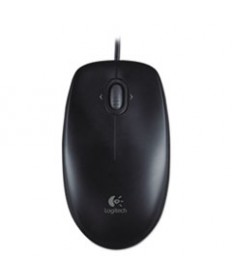M100 CORDED OPTICAL MOUSE, USB 2.0, LEFT/RIGHT HAND USE, BLACK