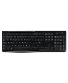 K270 Wireless Keyboard, Usb Unifying Receiver, Black