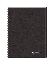 WIREBOUND GUIDED BUSINESS NOTEBOOK, QUICKNOTES, DARK GRAY COVER, 8 X 5, 80 SHEETS