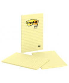 Original Pads In Canary Yellow, Lined, 5 X 8, 50-Sheet, 2/pack