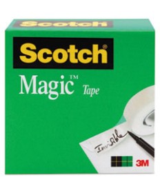 MAGIC TAPE REFILL, 1" CORE, 0.5" X 36 YDS, CLEAR