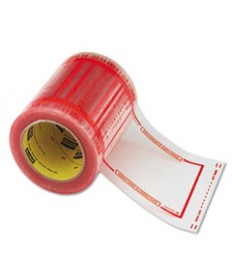 POUCH TAPE, 3" CORE, 5" X 6", TRANSPARENT