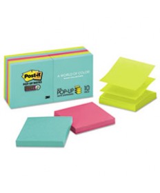 Pop-Up 3 X 3 Note Refill, Miami, 90 Notes/pad, 10 Pads/pack