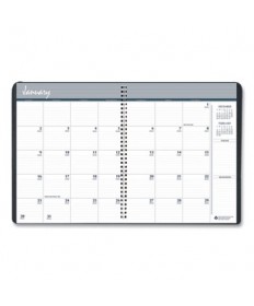 Monthly Appointment Planner, Wirebound, 11 x 8.5, Black Cover, 14-Month (Dec-Jan): 2022 to 2024