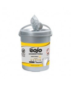 GOJO Scrubbing Towels, Fresh Citrus Scent, 72/Canister, 6/Carton