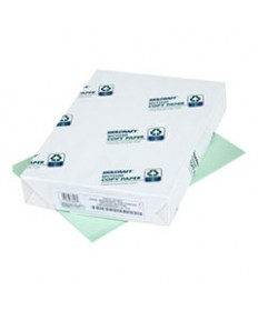 7530011476812 SKILCRAFT COLORED COPY PAPER, 20LB, 8.5 X 11, GREEN, 500 SHEETS/REAM, 10 REAMS/CARTON