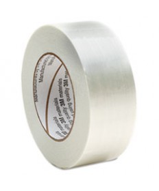 7510001594450 SKILCRAFT FILAMENT/STRAPPING TAPE, 3" CORE, 2" X 60 YDS, WHITE