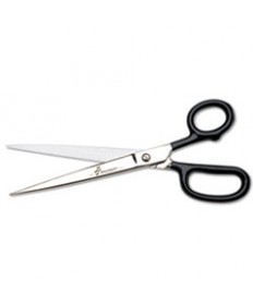 5110001616912 SKILCRAFT PAPER SHEARS, 9" LONG, 4.63" CUT LENGTH, BLACK STRAIGHT HANDLE