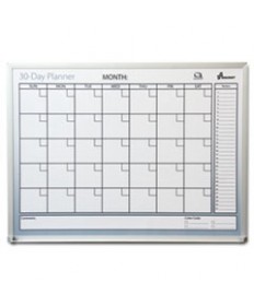 7520012239896 SKILCRAFT QUARTET 30-DAY WET ERASE PLANNER W/ALUMINUM FRAME, 24 X 36