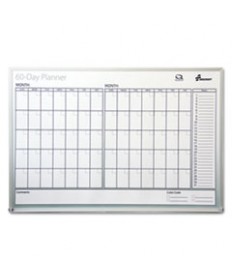 7520012239897 SKILCRAFT QUARTET DRY ERASE 60-DAY PLANNER, DRY ERASE, 24 X 36