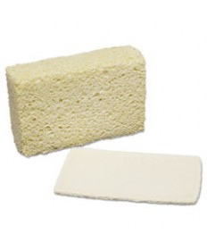 7920002402555, SKILCRAFT, NATURAL CELLULOSE SPONGE, 3.63 X 5.75, NATURAL, 12/PACK