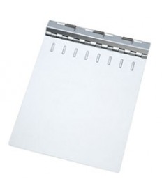 7510002866954 SKILCRAFT CLIPBOARD BINDER, ALUMINUM, 1/2" CAP., HOLDS 8 1/2 X 11 SHEETS