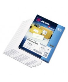 7530012898191 SKILCRAFT LASER LABELS, LASER PRINTERS, 1 X 2.63, WHITE, 30/SHEET, 100 SHEETS/BOX