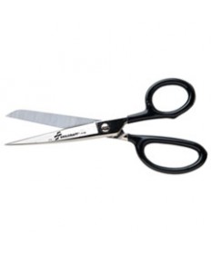 5110002939199 SKILCRAFT STRAIGHT TRIMMER'S SHEARS, 7" LONG, 3" CUT LENGTH, BLACK STRAIGHT HANDLE
