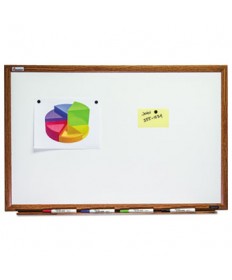 7110013347079 SKILCRAFT QUARTET MAGNETIC PORCELAIN DRY ERASE BOARD, 36 X 24