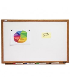 7110013347080 SKILCRAFT QUARTET MAGNETIC PORCELAIN DRY ERASE BOARD, 48 X 36