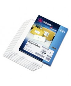 7530013494464 SKILCRAFT LASER LABELS, LABEL PRINTERS, 3.33 X 4, WHITE, 6/SHEET, 100 SHEETS/BOX