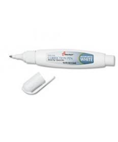 7510013861609 SKILCRAFT CORRECTION FLUID PEN, 0.4 OZ, WHITE