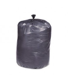 8105013862410, SKILCRAFT RECYCLED CONTENT TRASH CAN LINERS, 60 GAL, 1.5 MIL, 36" X 58", BLACK/BROWN, 100/CARTON