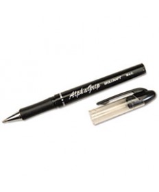 7520014244875 SKILCRAFT ALPHAGRIP STICK BALLPOINT PEN, 1MM, BLACK INK/BARREL, DOZEN