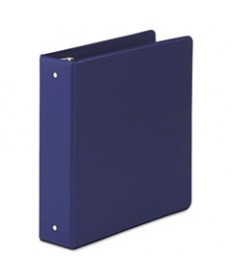 7510014316236 SKILCRAFT ROUND RING BINDER, 3 RINGS, 2" CAPACITY, 11 X 8.5, DARK BLUE