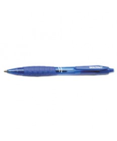 7520014457223 SKILCRAFT VISTA RETRACTABLE BALLPOINT PEN, 1MM, BLUE INK, TRANSLUCENT BLUE BARREL, DOZEN