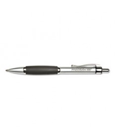 7520014457226 SKILCRAFT PRECISION 305 RETRACTABLE BALLPOINT PEN,1MM, BLACK INK, SILVER BARREL, DOZEN