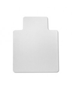 7220004576046, SKILCRAFT PVC CHAIR MAT, MEDIUM-TO-HIGH PILE CARPET, 36 X 48, CLEAR