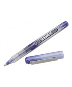 7520014612663 SKILCRAFT LIQUID MAGNUS STICK ROLLER BALL PEN, 0.5MM, BLUE INK, DOZEN