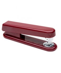 7520014679434 SKILCRAFT STANDARD/LIGHT-DUTY STAPLER, 20-SHEET CAPACITY, BURGUNDY